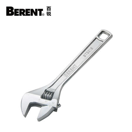 百锐工具(BERENT) 镀铬活动扳手8寸；BT2015