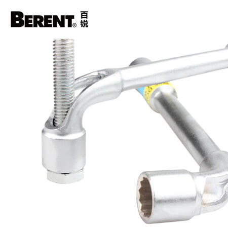 百锐工具(BERENT) 全铣穿孔L形套筒扳手6mm；BT2481