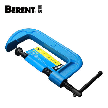 百锐工具(BERENT) G型夹5寸；BT9166