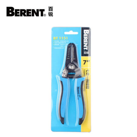 百锐工具(BERENT) 七合1剥线钳；BT1151