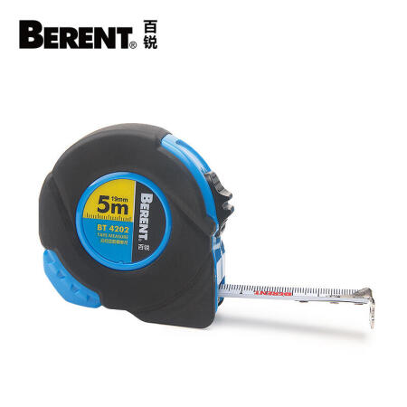 百锐工具(BERENT) 高精度钢卷尺(公制),5m*19mm；BT4202