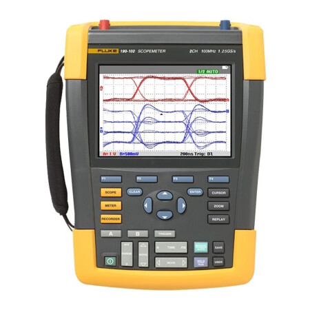 福禄克(FLUKE) 彩色数字示波表100MHz(带软件)；F190-102/AU/S