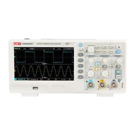 优利德 双通道经济型台式数字存储示波器200MHz；UTD2202CEX+