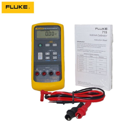 福禄克(FLUKE) 回路校验仪 校准器多功能校验仪 3年维保；FLUKE-715