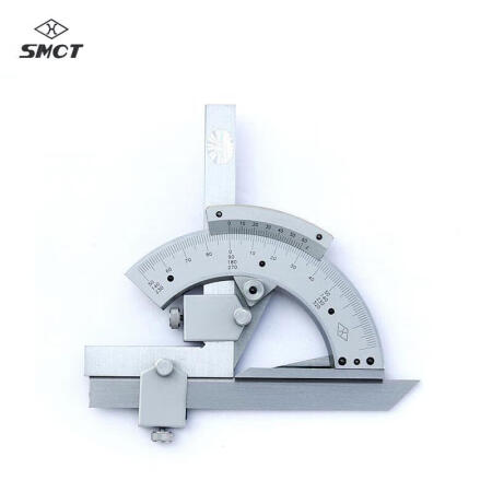 上量 万能角度尺,量程0-320°,精度±2'；S102-113-101