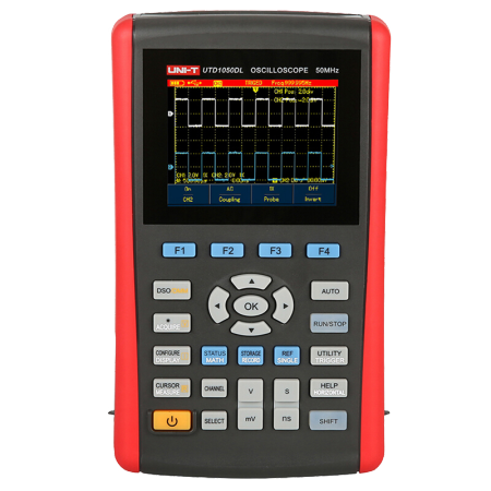 优利德 UNI-T 手持式数字存储示波表 双通道 50M带宽；UTD1050DL