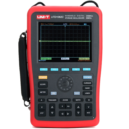 优利德 UNI-T 手持式数字存储示波表 双通道 60M带宽；UTD1062C