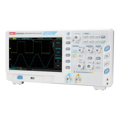 优利德 UNI-T 数字荧光示波器 带宽100M 双通道；UPO2102CS