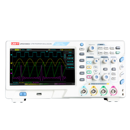优利德 UNI-T 数字荧光示波器 带宽100M 4通道；UPO2104CS