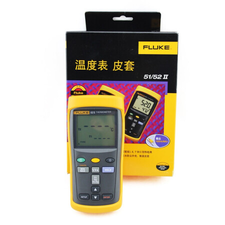 福禄克(FLUKE) 工业接触式测温仪-250～1372℃；F52-2 CMC