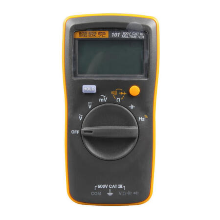 福禄克(FLUKE) 数字万用表多用表三用表复用表交直流600V 1年维保；F101