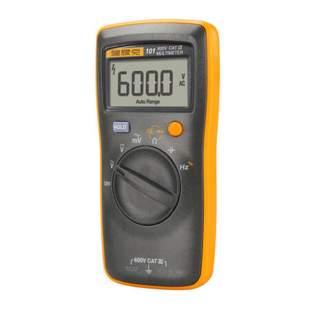 福禄克(FLUKE) 数字万用表多用表三用表复用表交直流600V 1年维保；F101