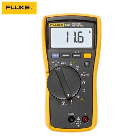 福禄克(FLUKE) 真有效值数字万用表高精度交直流电压电流测量表；F116C