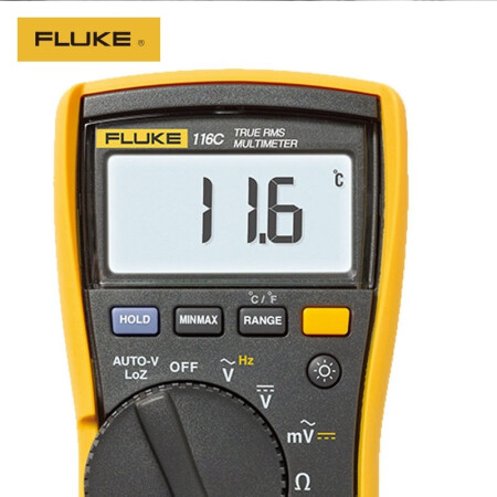 福禄克(FLUKE) 真有效值数字万用表高精度交直流电压电流测量表；F116C