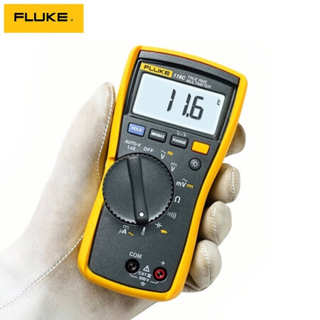 福禄克(FLUKE) 真有效值数字万用表高精度交直流电压电流测量表；F116C