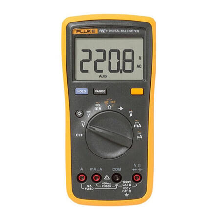 福禄克(FLUKE) 掌上型数字万用表自动量程多用表多功能仪器仪表；F12E+