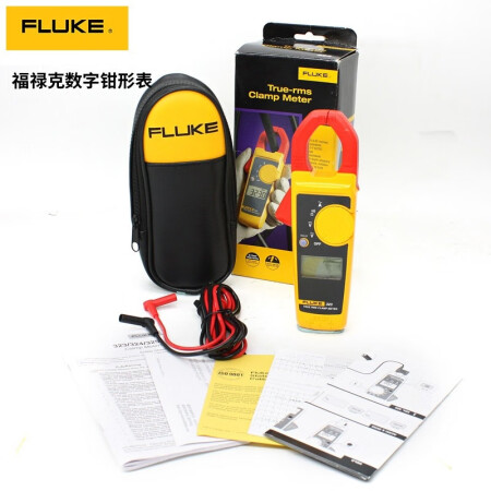 福禄克(FLUKE) 真有效值交直流数字钳形表电流表 2年维保；F323