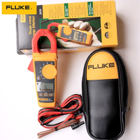 福禄克(FLUKE) 钳形表真有效值钳型万用表电流表数字钳型万能表交直流400A 1年维保；F325