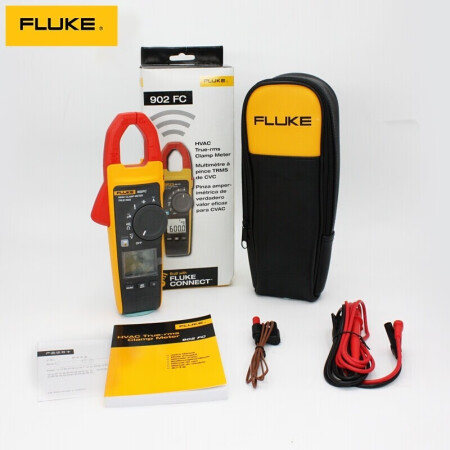 福禄克(FLUKE) 真有效值数字钳形电流表；F902 FC/CN