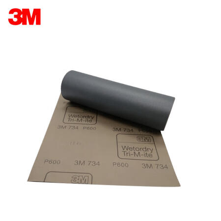 3M 734 水磨砂纸 227mmX280mm(9”x11”) P600(50张/包)；XH003849268