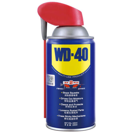 WD-40 多用途金属养护剂 伶俐喷罐 220毫升；86220SS