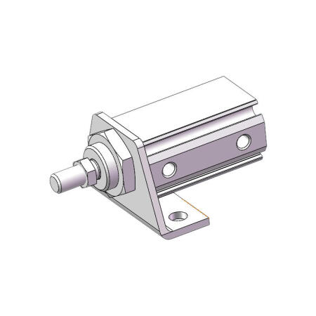 亚德客(AirTAC) 气缸安装附件,轴向固定架；F-MPG10LB