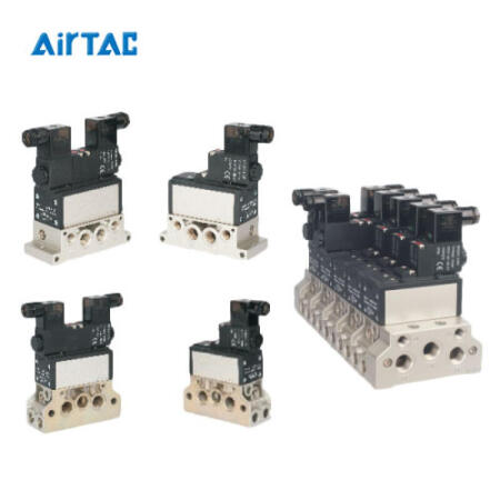 亚德客(AirTAC) ISO标准先导式电磁阀,2位5通,单电控,DIN插座式；ESV210A