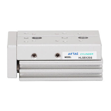 亚德客(AirTAC) 双轴型精密滑台气缸,滚珠标准型,双作用,带磁环；HLS12X30S