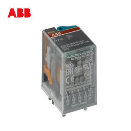 ABB 微型插拔式接口继电器；CR-M125DC4