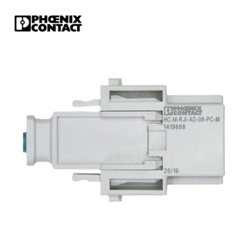 菲尼克斯 插芯模块,位数:RJ45,型号:RJ45,针脚,50V,1A；HC-M-RJI-AD-08-PC-M