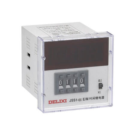 德力西电气 时间继电器；JSS1-01A/M 0.1S-9.9S/1-99S AC36V