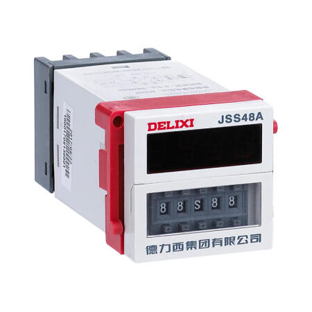 德力西电气 时间继电器；JSS48A-S/2Z 0.1S-99H AC/DC 24V