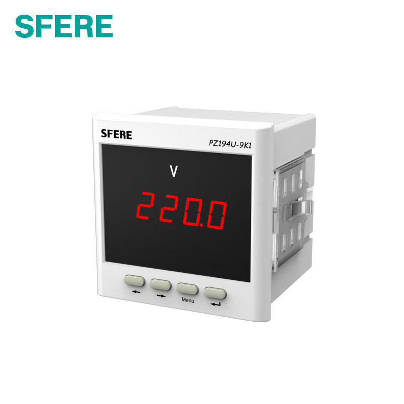 斯菲尔(SFERE) 单相数显电压表 具备4-20mA输出；PZ194U-9K1 AC220V,DC4-20mA