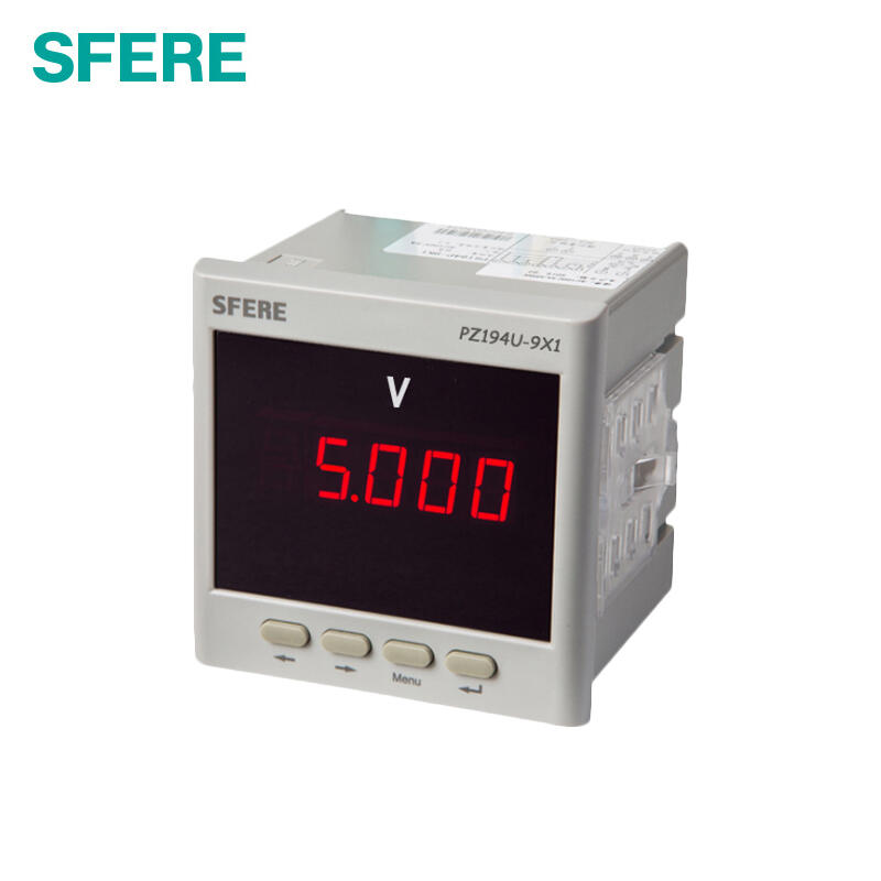 斯菲尔(SFERE) 单相数显电压表；PZ194U-9X1 AC100V