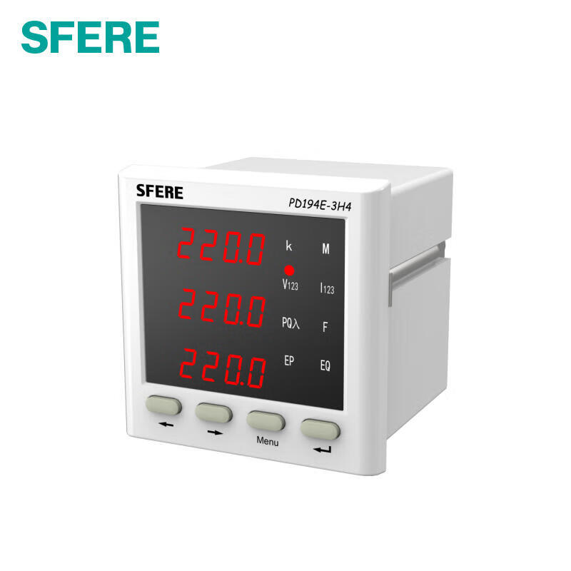 斯菲尔(SFERE) 多功能谐波表；PD194E-3H4 AC380V 1A 三线四线