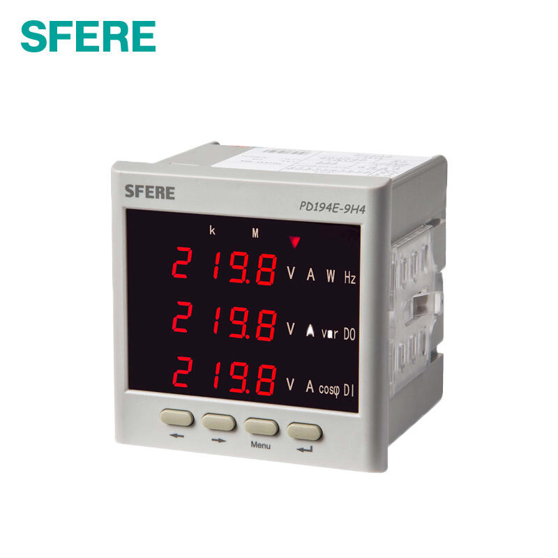 斯菲尔(SFERE) 多功能谐波表电度表；PD194E-9H4 AC380V 1A 三线四线