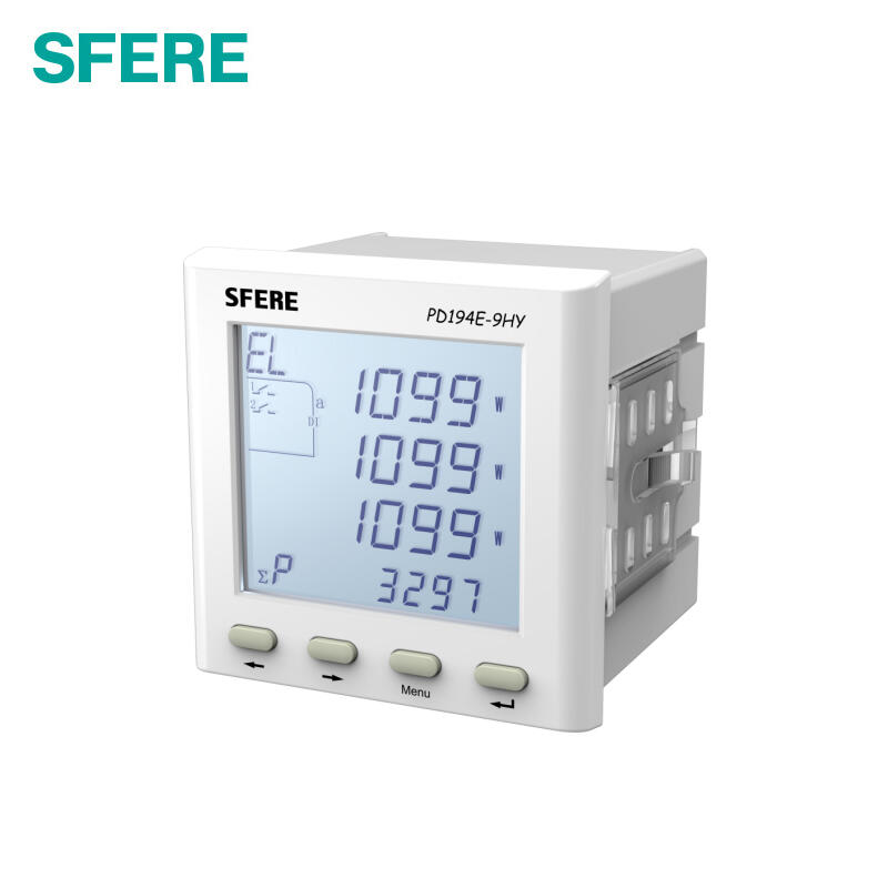 斯菲尔(SFERE) 数显多功能谐波表；PD194E-9HY AC380V 5A 三相四线