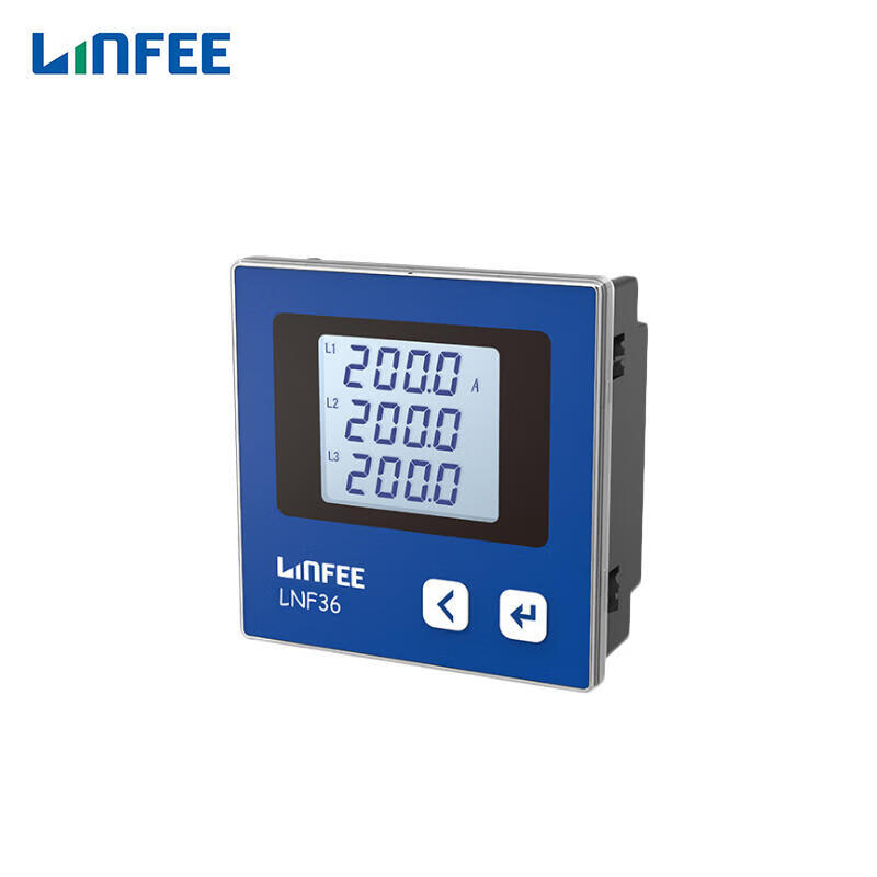 领菲（LINFEE）数显三相交流电流电测仪表 带通讯；LNF36-C AC1A