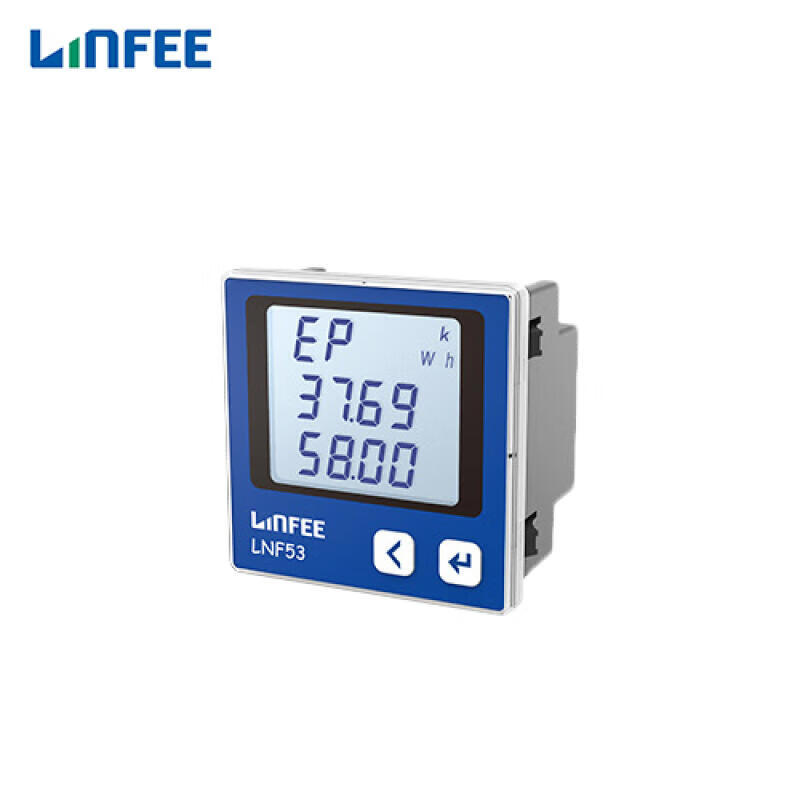 领菲（LINFEE）三相多功能电测仪表；LNF53 AC100V 1A 线
