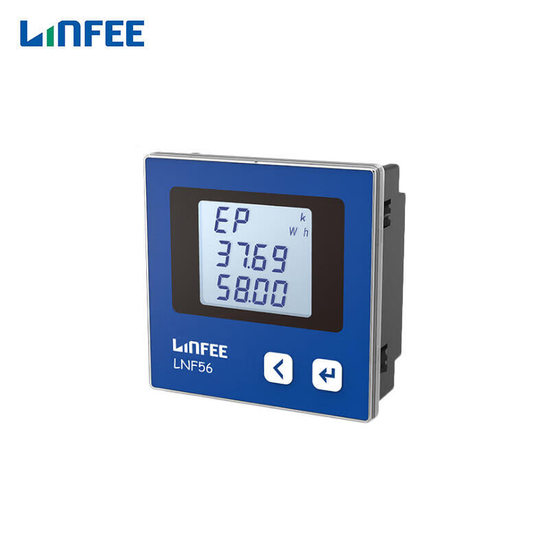 领菲（LINFEE）三相多功能电测仪表；LNF56 AC380V 5A 线