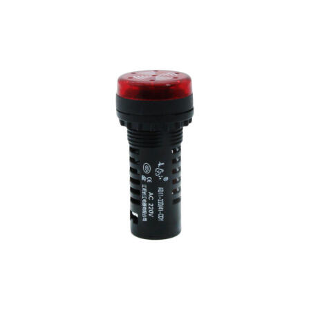 江阴长江电器 蜂鸣器(连续,平光) 红色 φ22mm；AD11-22D/21-CDY1 R7 DC110V