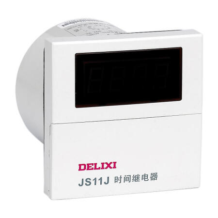 德力西电气 数显式时间继电器；JS11J 0.1秒-99.9秒-AC380V