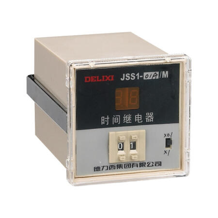 德力西电气 数显式时间继电器；JSS1-01A/M 0.1S-9.9S/1-99S AC/DC24V