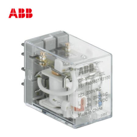 ABB CR-MX插拔式中间接口继电器；CR-MX012DC4LT