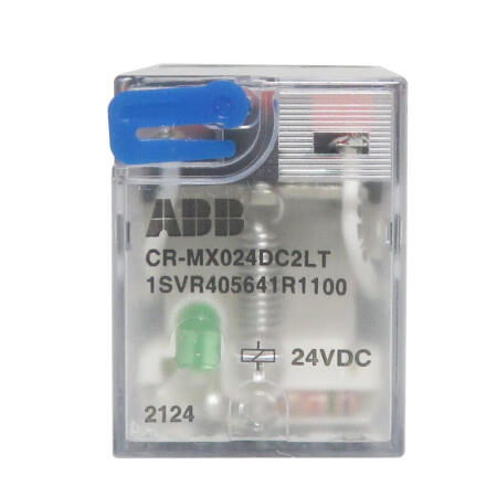 ABB CR-MX插拔式中间接口继电器；CR-MX024DC2LT