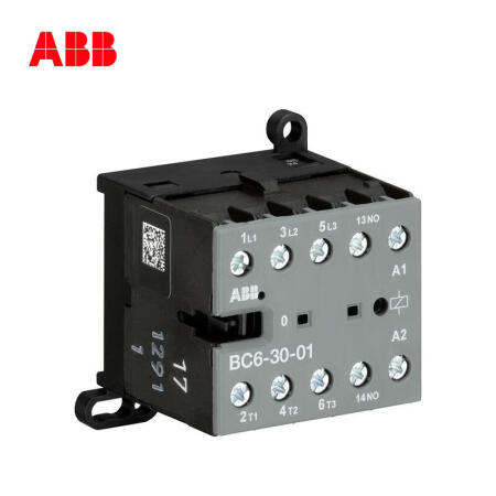 ABB 小容量交流接触器 直流线圈；BC6-30-01-1.4*24V DC