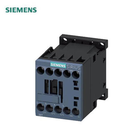 西门子 接触器DC220V  4kW 400V辅助触点：1个常闭触点,3极规格S00螺丝端子；3RT60161BM42