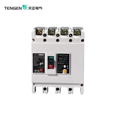 天正 漏电塑壳断路器 分断能力50kA 4P 63A；TGM1L-125M/4318B 63A AC220V 100/300/500mA 0.2s