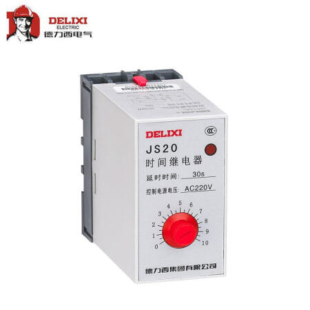 德力西电气 晶体管时间继电器；JS20-D 18-180S AC110V
