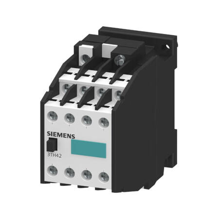 西门子 辅助接触器,DINEN50011,4NO+4NC,螺栓型端子连接AC运行400VAC50Hz/480VAC60Hz；3TH42440AV0